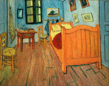 Drew's Rainbows Handpainted Reproductions The Bedroom at Arles by Vincent Van Gogh  (hand-painted reproduction) Like Picasso-Monet-van Gogh-Matisse