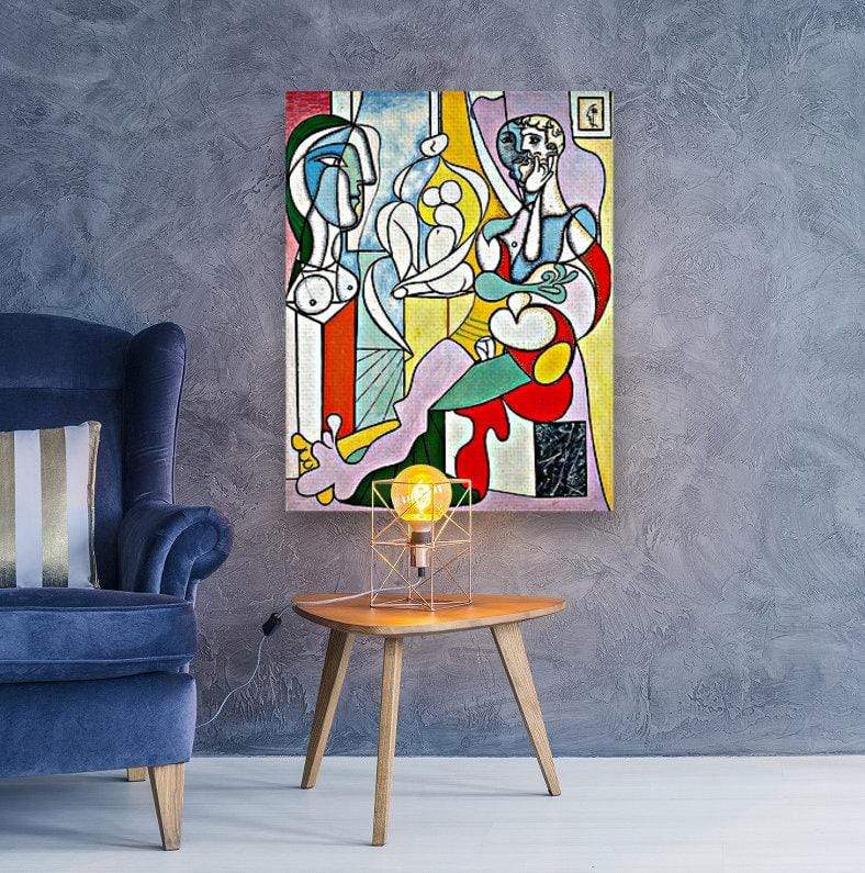 drewsrainbows Handpainted Reproductions The Sculptor by Pablo Picasso  (hand-painted reproduction) Like Picasso-Monet-van Gogh-Matisse