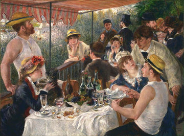 drewsrainbows Handpainted Reproductions Luncheon of the Boating Party by Pierre Auguste Renoir (hand-painted reproduction) Like Picasso-Monet-van Gogh-Matisse