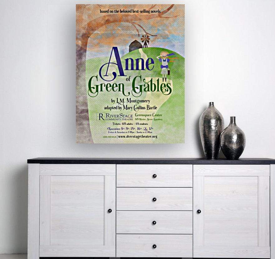 drewsrainbows Illustrations ANNE of GREEN GABLES Like Picasso-Monet-van Gogh-Matisse