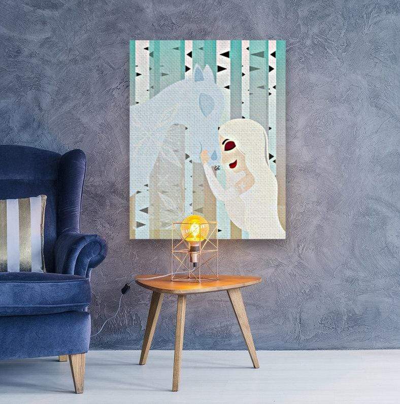drewsrainbows Illustrations ELSA & THE NOKK Like Picasso-Monet-van Gogh-Matisse