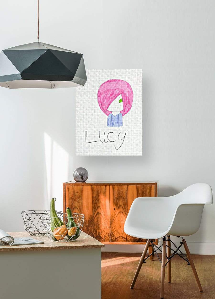 drewsrainbows Illustrations LUCY Like Picasso-Monet-van Gogh-Matisse