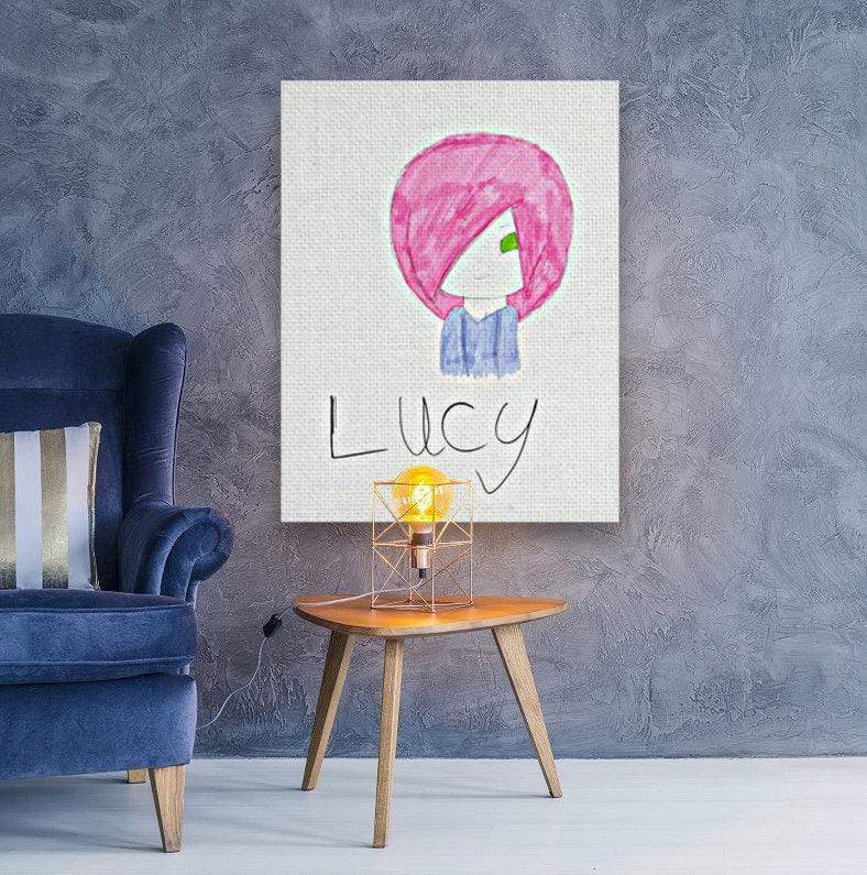 drewsrainbows Illustrations LUCY Like Picasso-Monet-van Gogh-Matisse