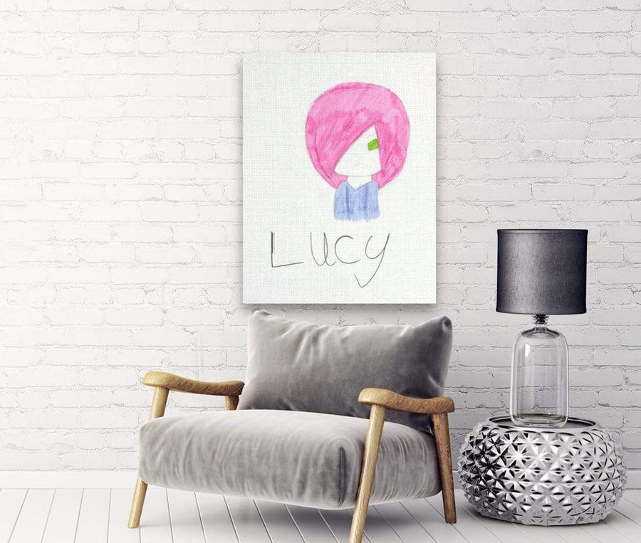 drewsrainbows Illustrations LUCY Like Picasso-Monet-van Gogh-Matisse