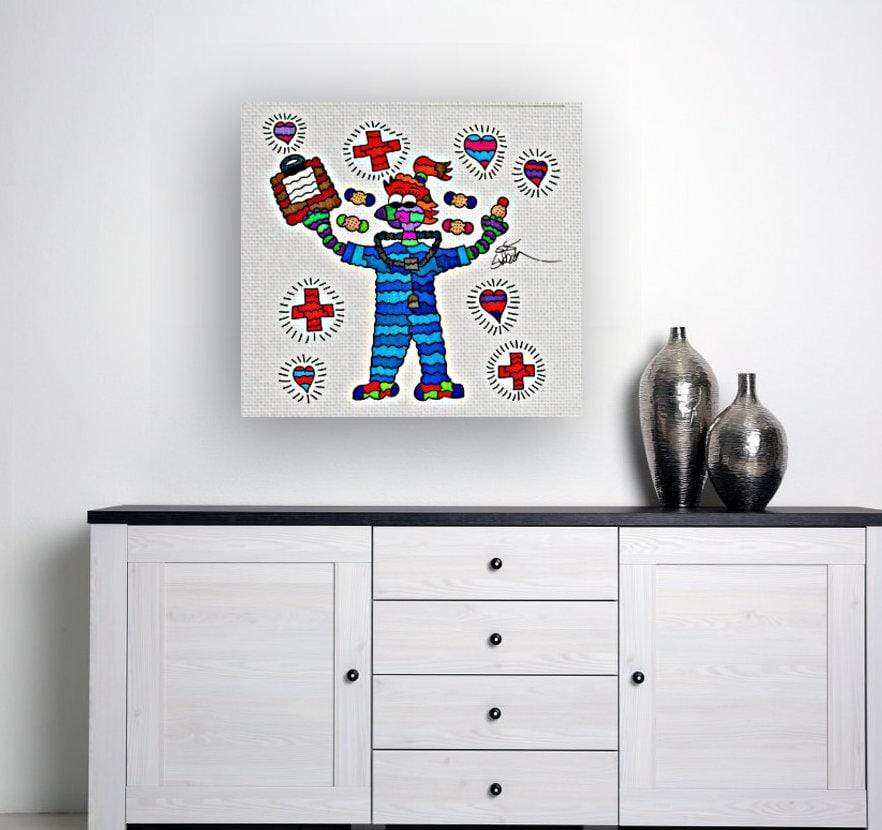 drewsrainbows Illustrations NURSE MISS Like Picasso-Monet-van Gogh-Matisse