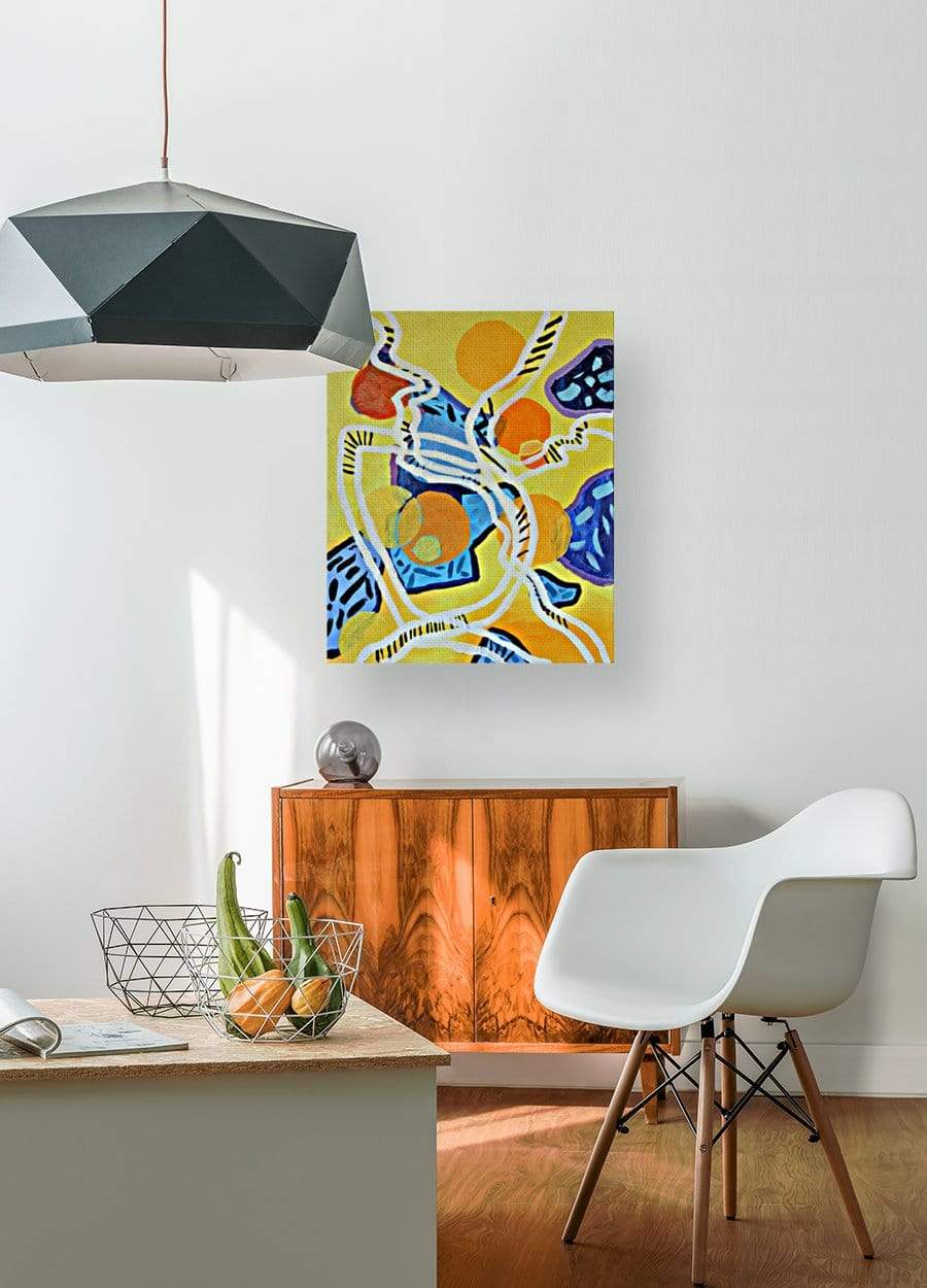 drewsrainbows painting PLEASANT HOT SUNSHINE Like Picasso-Monet-van Gogh-Matisse